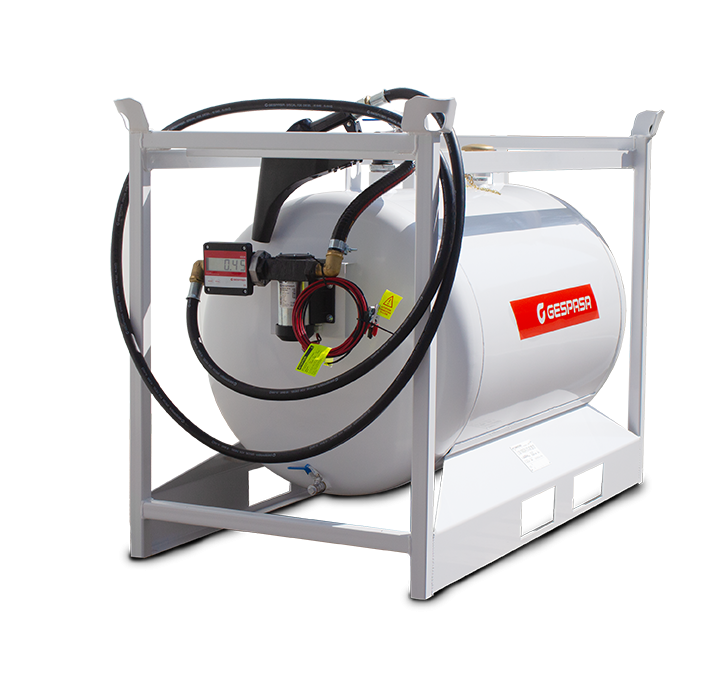 Rezervor transportabil metalic pentru motorina Mobiltank GRG 460 l, 12V, cu debitmetru [2]