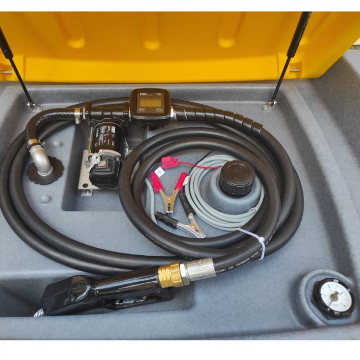 Rezervor transportabil pentru motorina Mobi 5S 400 Classic, 12V cu debitmetru electronic FMT [3]