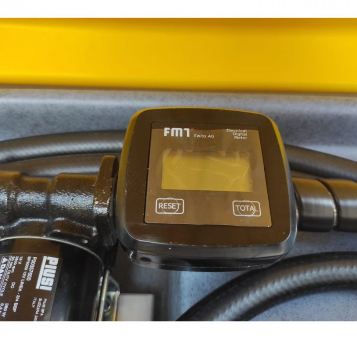 Rezervor transportabil pentru motorina Mobi 5S 400 Classic, 12V cu debitmetru electronic FMT [4]