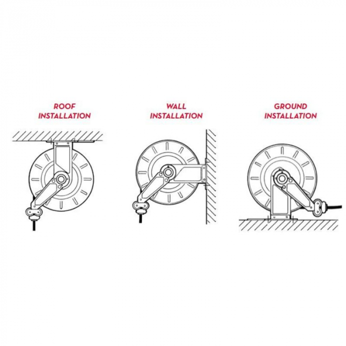 Tambur automat DN19x15M, 3/4'', pentru AdBlue [3]