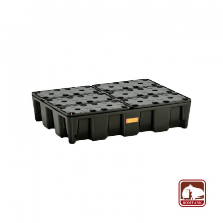 Produse - Cuva de retentie din PE cu gratar 80x60x18 cm, volum 60 l