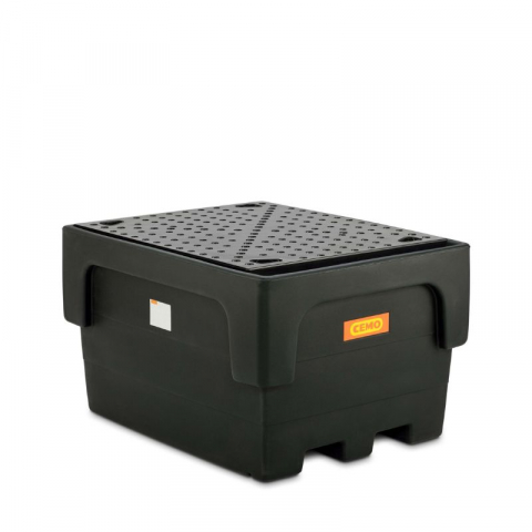 Cuve de retentie - Cuva de retentie PE cu gratar 146x117x85 cm, volum 1100 l