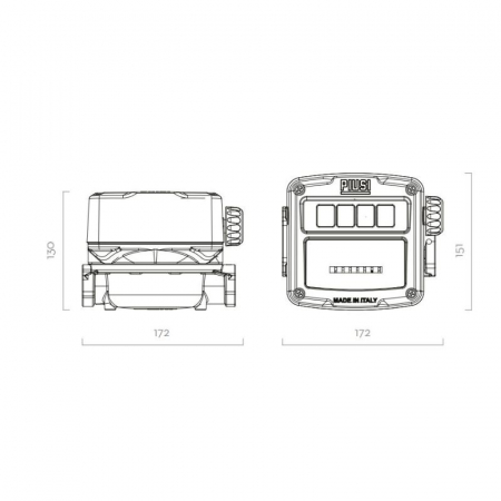 Debitmetru mecanic K150 pentru motorina [2]