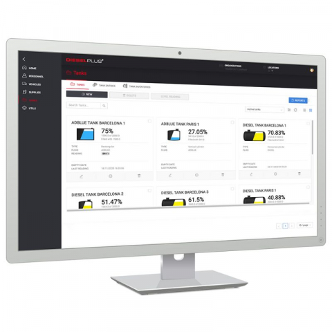 Managementul alimentarilor - DIESELPLUS Software pentru gestionarea alimentarilor, utilizatorilor, vehiculelor si nivelurilor din rezervoare