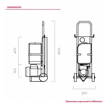 Drenator de ulei uzat CAMBIAOLIO 230 V - 50/60 [1]