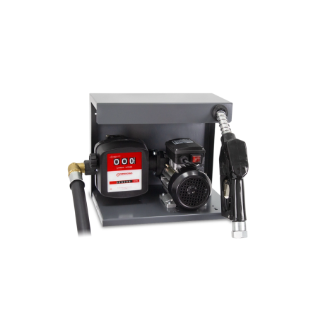 Pompe - Kit transfer motorina SAG-100 230V cu debitmetru mecanic si suport metalic