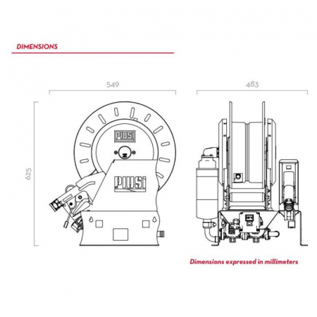 Kit PITSTOP 12V pentru transfer motorina cu tambur automat si 14M furtun [2]