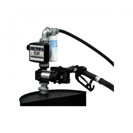 Produse - Kit transfer benzina, kerosen DRUM EX50 12V cu debitmetru mecanic K33 si pistol automat
