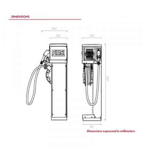 Pompa motorina CUBE 70 B.SMART 230V PROEIGHT - acces 10 utilizatori [6]