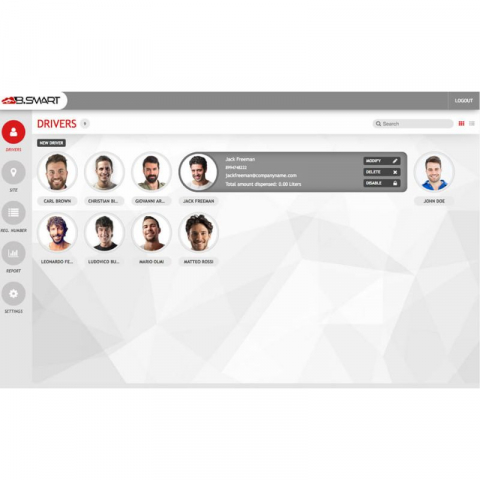 Pompa motorina CUBE 70 B.SMART 230V PROEIGHT - acces 10 utilizatori [3]