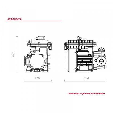 Pompa transfer benzina EX 140 230/50, debit 140 l/min [3]