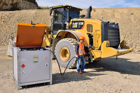 Rezervor DT Mobil PRO PE COMBI Basic 850/100 litri (Diesel/Adblue), BIMPUMP, 12 V, 85 l/min, capac [3]