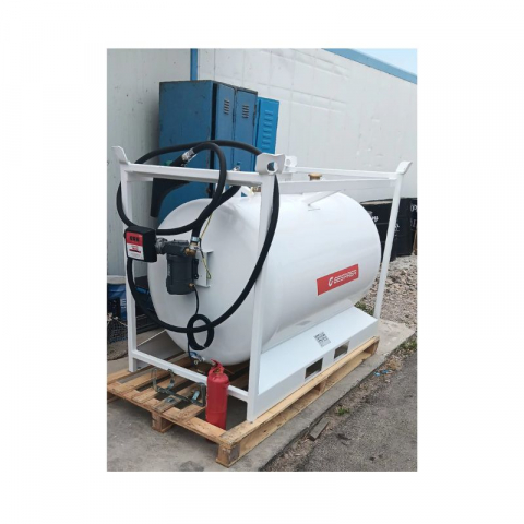 Produse - Rezervor mobil metalic pentru benzina Mobiltank GRG 960 l, 220V, cu debitmetru