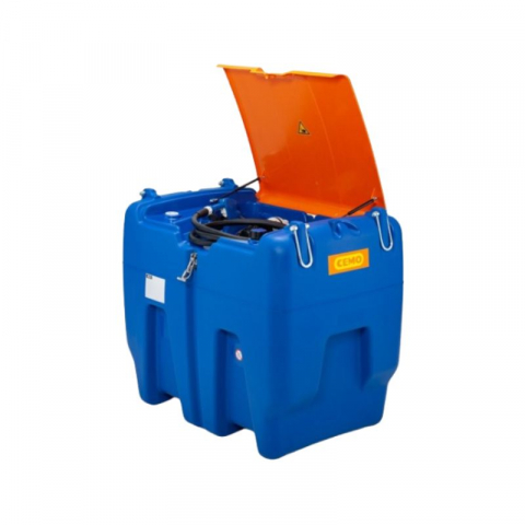 Rezervoare mobile pentru AdBlue - Rezervor mobil pentru AdBlue 620 L, cu pompa 12V si capac