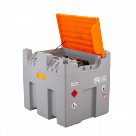 Produse - Rezervor mobil pentru motorina CUBE Mobil Premium 980 L, pompa Cematic 230V