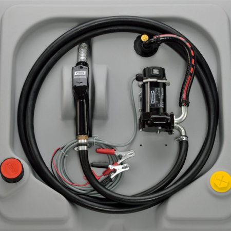 Rezervor mobil pentru motorina DT-Mobil Easy Pick-up 210 L, cu electropompa 24V, 40 l/min [1]