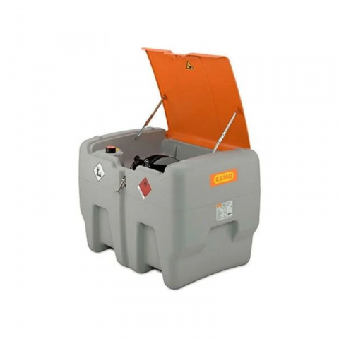 Rezervoare mobile pentru motorina - Rezervor mobil pentru motorina DT-Mobile Easy 440 L, debit 40 l/min, Premium, 12 V, capac rabatabil si tambur