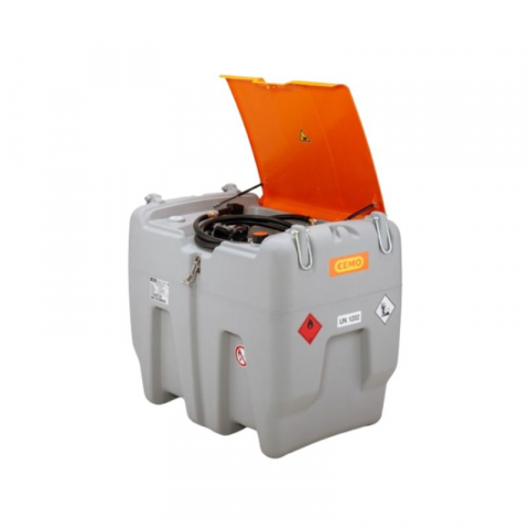 Produse - Rezervor mobil pentru motorina DT-Mobile Easy 620 l, cu pompa electrica 12 V, 40l/min, cu capac