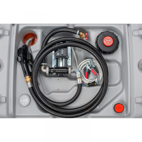 Rezervor mobil pentru motorina DT-Mobile Easy 620 l, cu pompa electrica 24/12V, 70/35 l/min, cu capac [3]