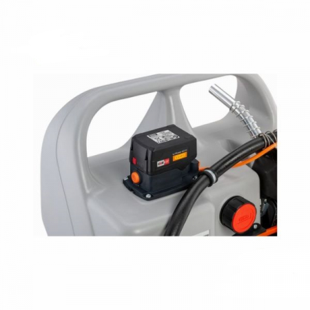 Rezervor mobil tip carucior pentru motorina, 60 L, cu baterie CAS si incarcator de baterie [1]