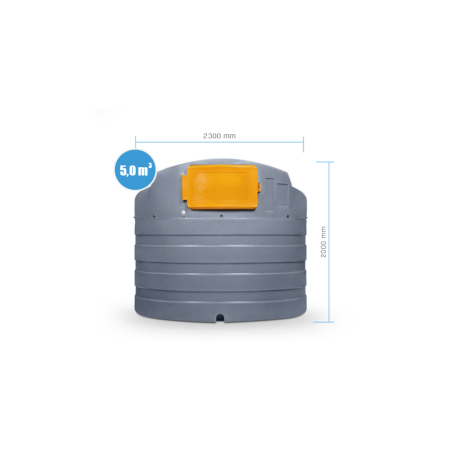 Rezervoare stationare supraterane din plastic - Rezervor stationar motorină SWIMER ECO LINE BASIC 5000L