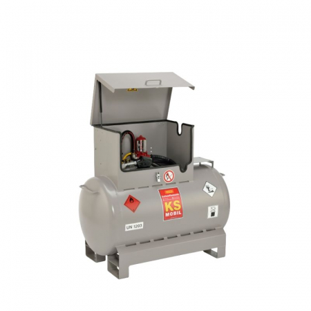 Produse - Rezervor transportabil metalic pentru benzina KS MOBIL 300 litri, 12V