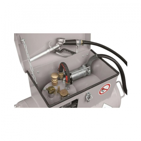 Rezervor transportabil metalic pentru benzina KS MOBIL 90 litri, pompa manuala [1]