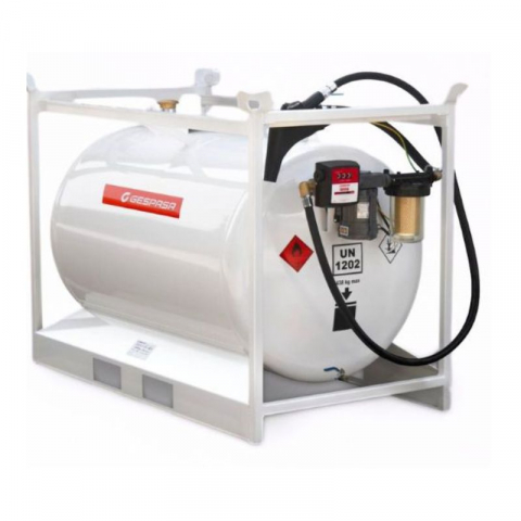 Produse - Rezervor transportabil metalic pentru benzina Mobiltank GRG 960 l, 12V, cu debitmetru