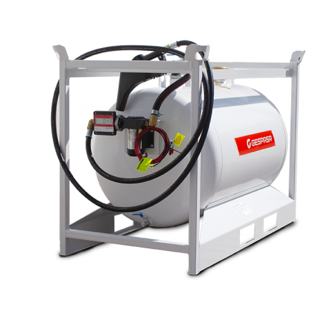 Rezervor transportabil metalic pentru motorina Mobiltank GRG 460 l, 12V, cu debitmetru [1]