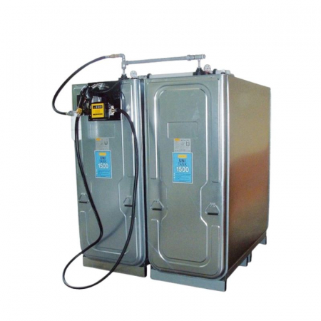 Produse - Sistem de 2 rezervoare pentru motorina UNI-TANK, 2*1000 litri