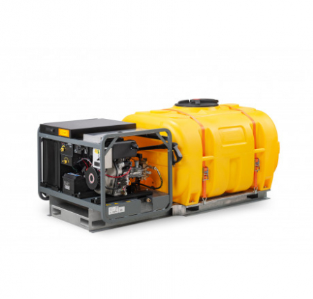 Rezervoare mobile pentru apa - Sistem mobil de curatare si control al buruienilor MCS1000 HD, 600 L