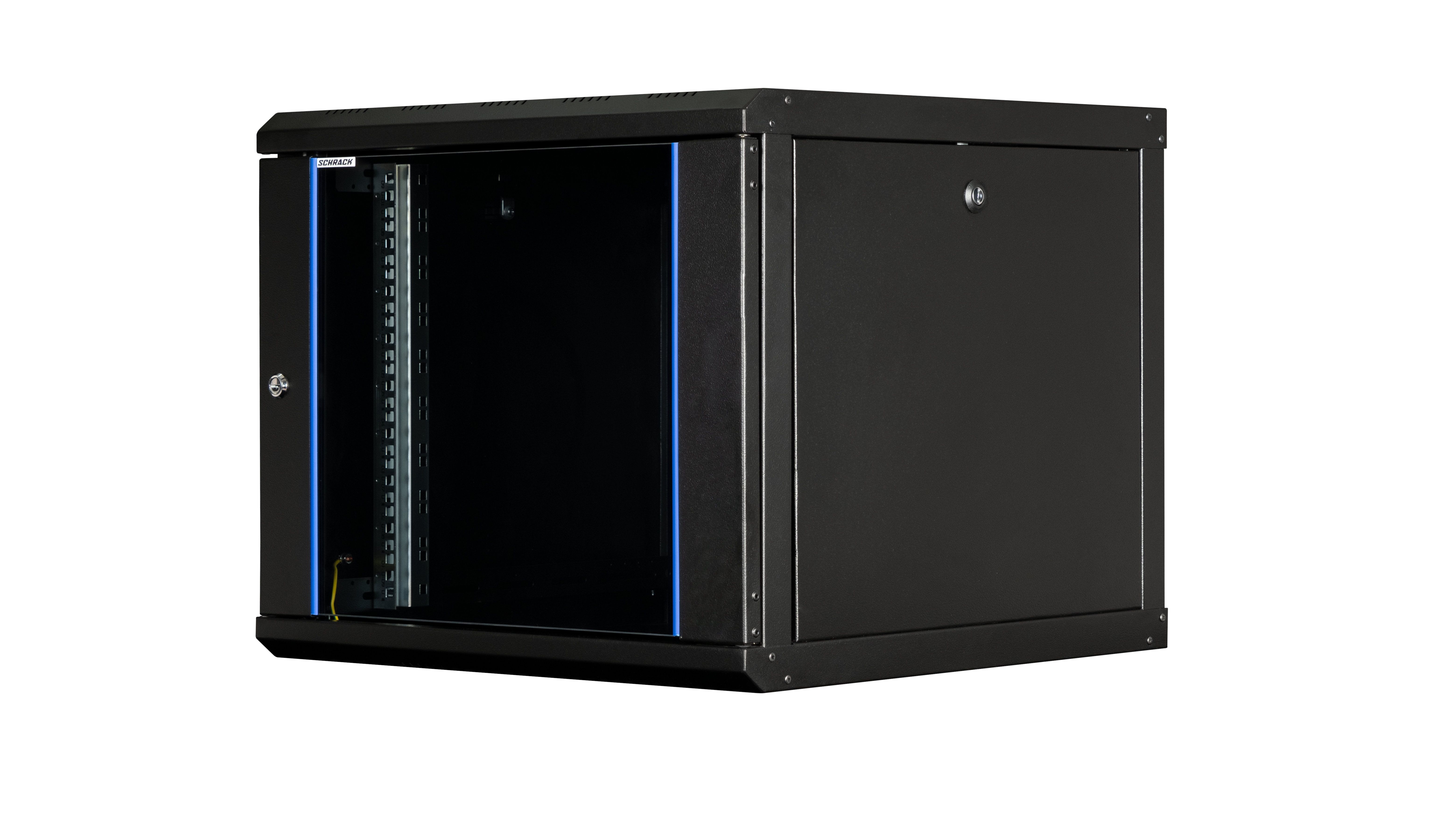 Dulap de perete DTW, 9U H=512 x W=600 x D=600, 19", negru [1]