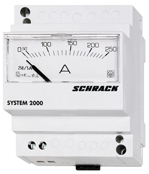 Ampermetru digital 20A AC modular, masura directa [1]