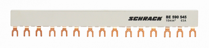 Bareta furca pentru 5xBE5 + contact auxiliar, 54mm, 63A [1]