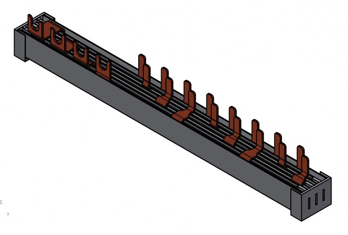 Bareta pt. diferential 4P + 8x1P+N, 12M [1]