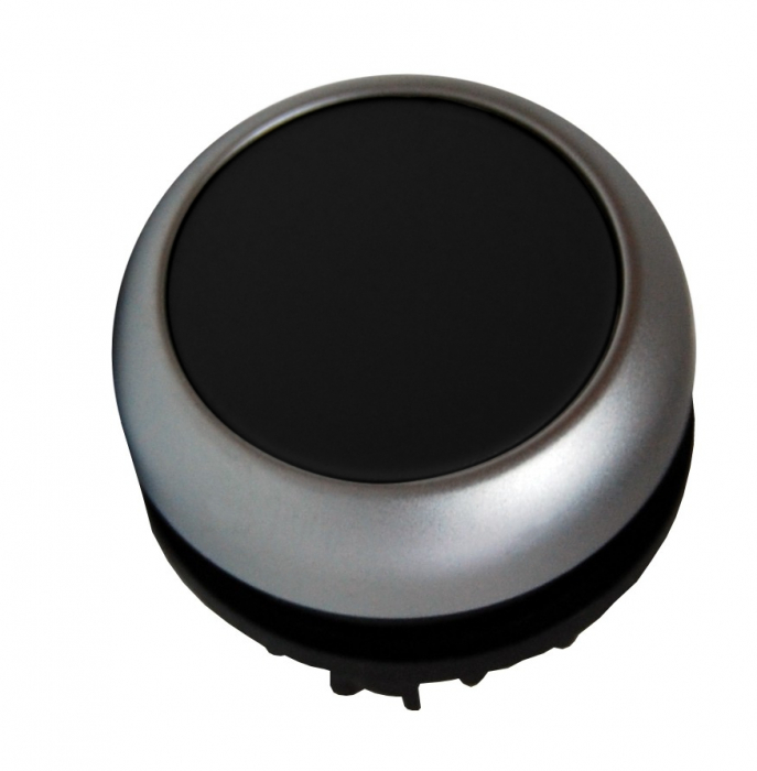 Buton comanda cu revenire negru [1]