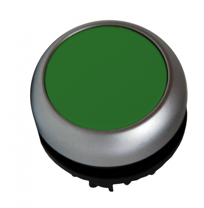 Buton comanda iluminat scund cu revenire verde [1]