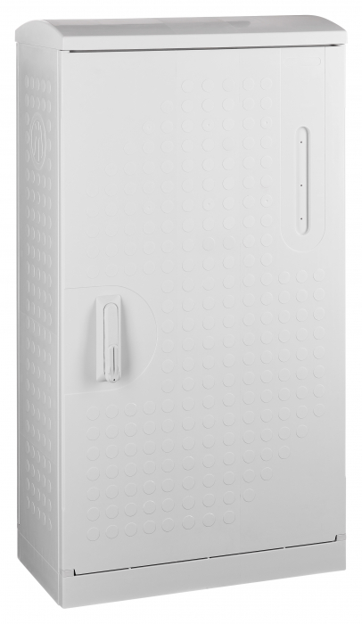 Cable management enclosure Series J, dotted, 1 door, size 0 [1]