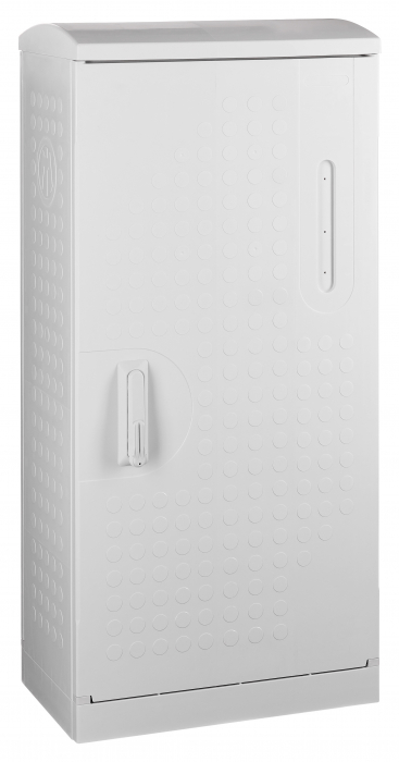 Cable management enclosure Series J, dotted, 1 door, size 00 [1]