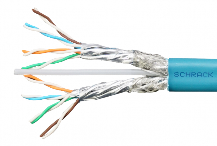 Cablu S/FTP C7 2x(4x2xAWG23/1), 1200MHz, LS0H-3, B2ca, 65% [1]