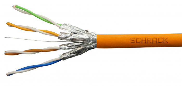 Cablu U/FTP Cat.6a, 4x2xAWG23/1,500Mhz, LS0H, B2ca s1a,d1,a1 [1]
