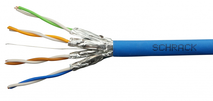 Cablu U/FTP Cat.6a, 4x2xAWG23/1,500Mhz, LS0H, B2ca s1a,d1,a1 [1]