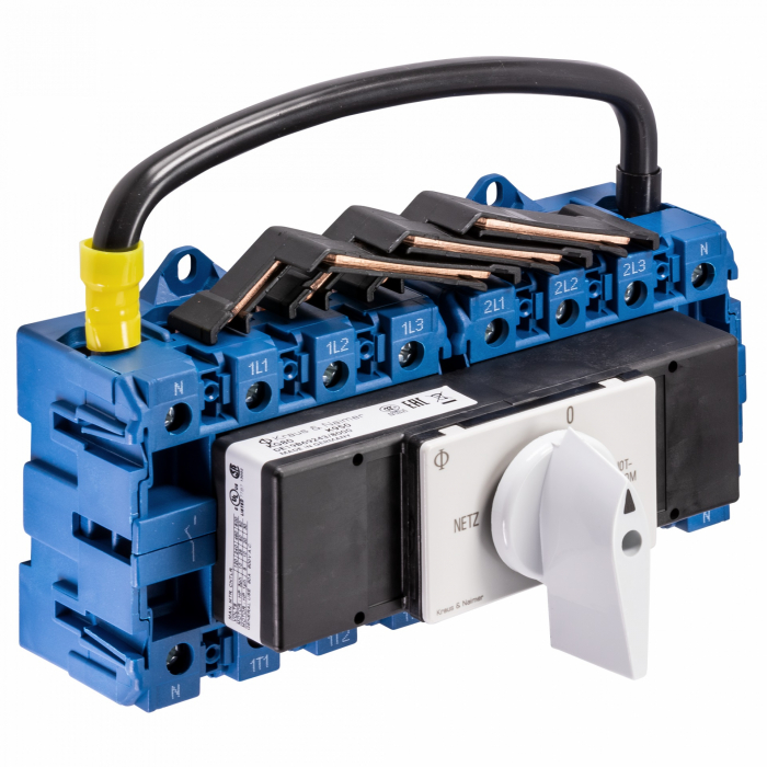Changeover Switch Netz-0-Notstrom, modular, 4-pole 125A [1]