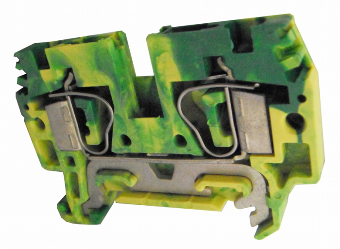 Clema de imp., conex. elastica, tip HTE.6, v/g, 0,2-6mm² [1]
