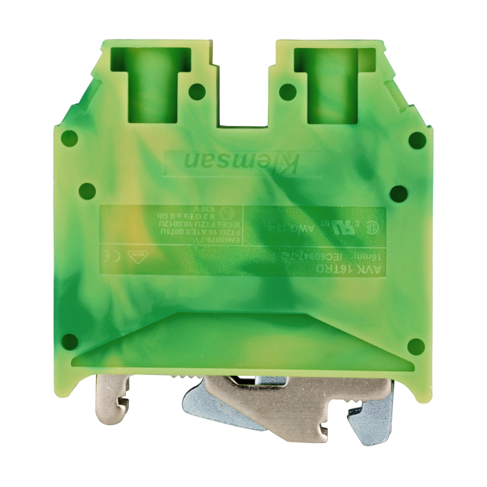 Clema de impamantare tip AVK 16 T, galb/verde, 10-16 mmp [1]