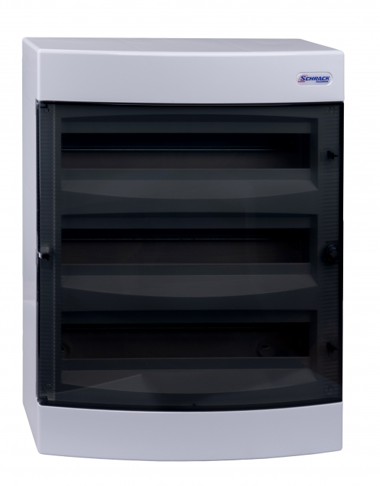 Cofret aparent, 72 UH, 4 randuri, usa transparenta, IP40 [1]