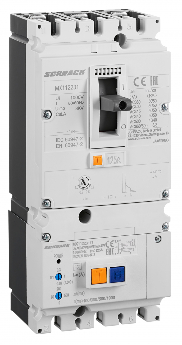 Combinatie intreruptoare automate MX marimea 1 si blocuri diferentiale [1]