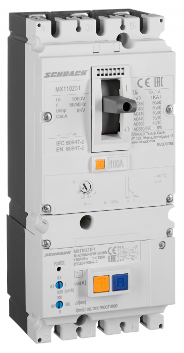Combinatie intreruptoare automate MX marimea 1 si blocuri diferentiale [1]