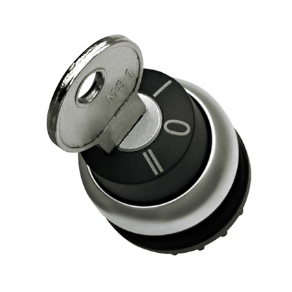 Comutator cu cheie 1-0-2 cu revenire 40° [1]