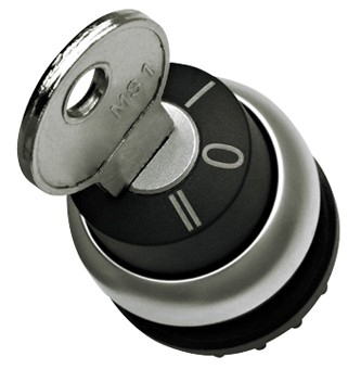Comutator cu cheie 1-0-2 fara revenire 60° [1]